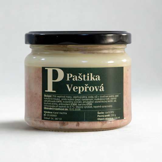 Paštika vepřová